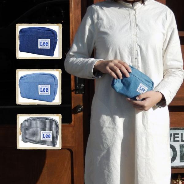 リー LEEジーンズポーチ 小物入れ デニム かわいい プレゼント ギフト バレンタイン