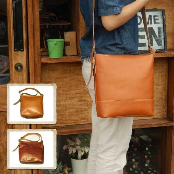 ショルダーバッグ/Lien 栃木レザーピアノレザーエアリー 日本製