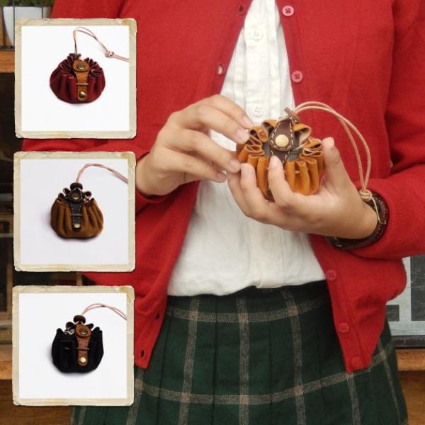 リアン 栃木レザーベリーショウロンポウポーチ 小銭入れ 日本製