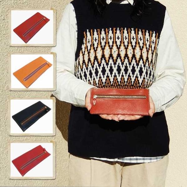 リアン 栃木レザーヴォーノスリムウォレット 日本製 財布 レディース 長財布 メンズ 牛革 本革 プ...