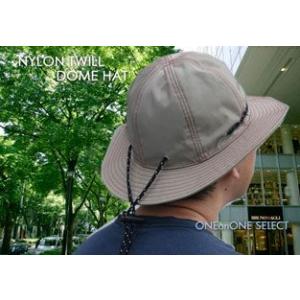 帽子 メンズ帽子 レディース帽子 ハット キャップ ニット帽 通販シンプルナイロンツイルドームハット