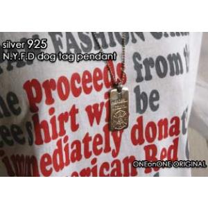シルバーアクセサリー9.11を忘れないONEonONEオリジナル９２５スターリングドッグタグペンダン...
