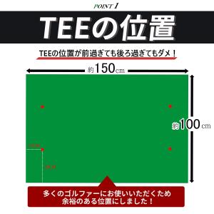 ゴルフマット 大型 ゴルフ練習マット ショット...の詳細画像5