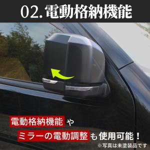 ハイエース ドアミラー サイドミラー ウインカ...の詳細画像2