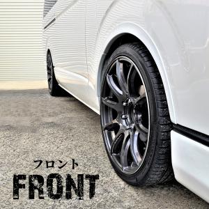 ハイエース オーバーフェンダー 車検 対応 ダ...の詳細画像4