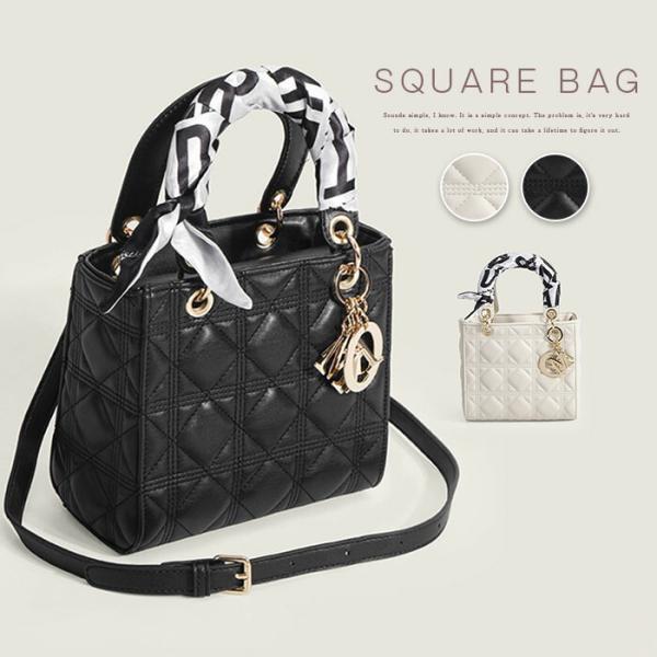 ハンドバッグ 小さめ かわいい レディース 黒 白 2way入学式入園式 卒業式 ミニトートバッグ