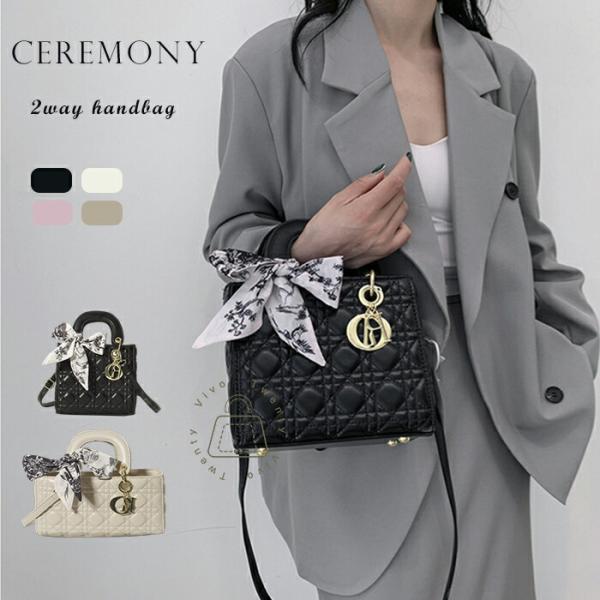 ハンドバッグ 小さめ かわいい レディース 黒 白 2way入学式入園式 卒業式 ミニトートバッグ