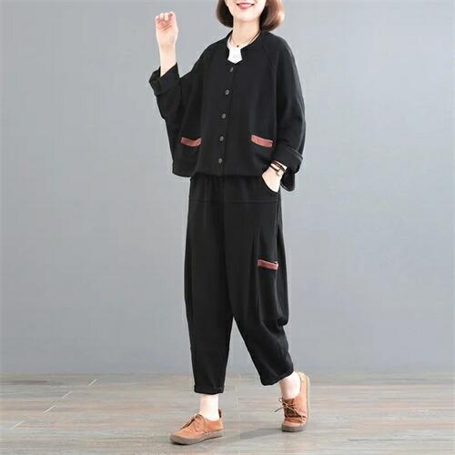 ジャージ長袖秋上下セットレディースジャージセットアップトレーナーおしゃれ上下2点スウェット冬セットア...