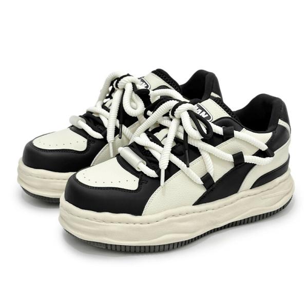 厚底靴細身スニーカーメンズカジュアルシューズローカットおしゃれカジュアル身長アップスポーツシューズき...