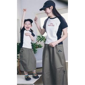 親子親子コーデ赤ちゃんペアルックスカートキッズ...の詳細画像4