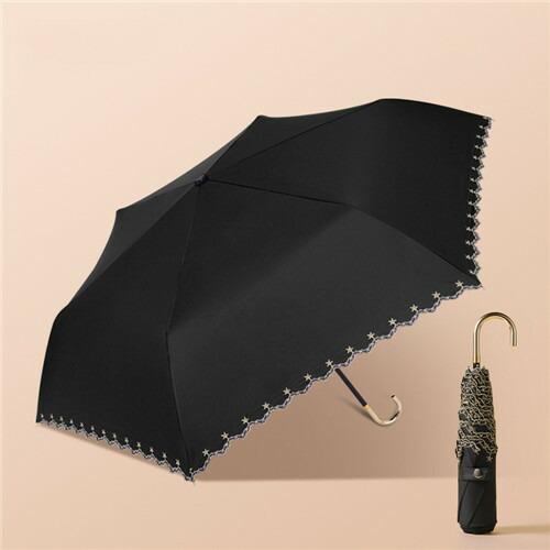 日傘完全遮光メンズ傘折りたたみ傘晴雨兼用UVカット遮光遮熱傘メンズ雨傘レディース高強度傘立て耐風折り...