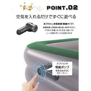 3層ビニールプール(1-8人用)プール 2色 ...の詳細画像3