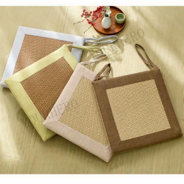 い草クッション 座布団 シートクッション 方形 低反発クッション 客席 おしゃれ 座イス 40*40...