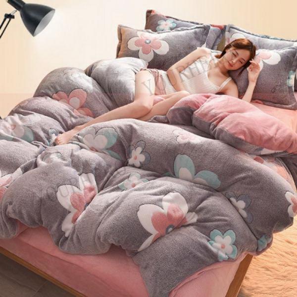 冬用 シングル 布団カバー ダブル あったか やわらか フランネル 掛け布団カバー 寝具 おしゃれ ...