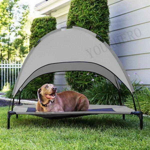 ベッド テント ペット 洗える 夏 涼しい 通気性 メッシュ 犬 猫 アウトドア キャンプ ペット用...