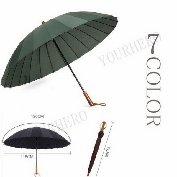 雨傘メンズ レディース 傘 24本骨傘 長傘 耐風傘 おしゃれ 丈夫 軽量 大きい 撥水 ギフト