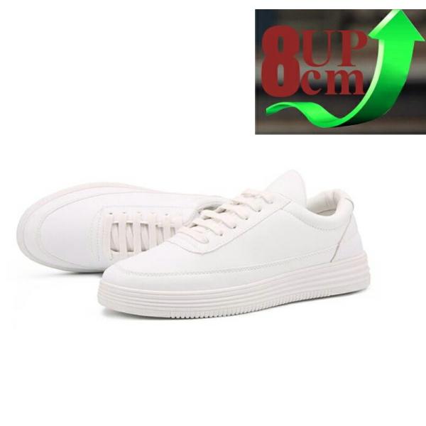 メンズ 父の日ギフト シークレットシューズ 厚底 身長アップ8cm 8cmUP 背が高くなる スニー...