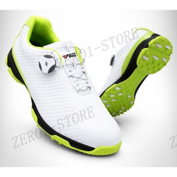 ダイヤル式 ソフトスパイク ゴルフシューズ メンズ ゴルフ スパイクシューズ