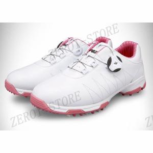 Callaway（キャロウェイ） ゴルフシューズ 白×ピンク 116102 ダイヤル