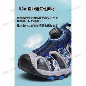 ボーイ 男の子 サンダル シューズ 内寸20....の詳細画像4
