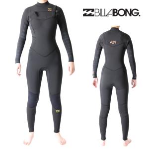 ビラボン ウェットスーツ レディース 3mm / 2mm チェストジップ フルスーツ サーフィン ウェットスーツ Billabong Wetsuits｜zero1surf