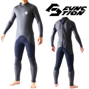 ファンクション ウェットスーツ メンズ 5×3mm セミドライスーツ セミドライウエットスーツ｜サーフィンウェットスーツ｜Function Wetsuits