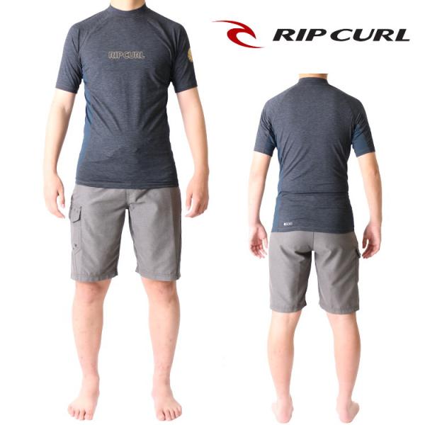 RIPCURL リップカール メンズ 半袖 ラッシュガード DAWN PATROL(ドーンパトロール...