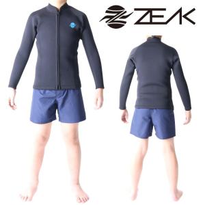 ZEAK(ジーク) ウェットスーツ 子供用 キッズ 長袖 タッパー