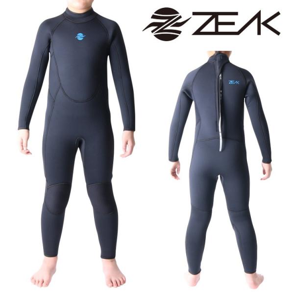 ZEAK(ジーク) ウェットスーツ キッズ フルスーツ (5×3mm) ウエットスーツ サーフィン ...