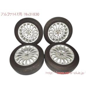 アルファロメオ147 156 GT等 純正 アルミホイール 7.0J-17 +40.5 5H-98