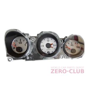 アルファロメオ156 右H用/純正 3連メーター 水温、時計、燃料計