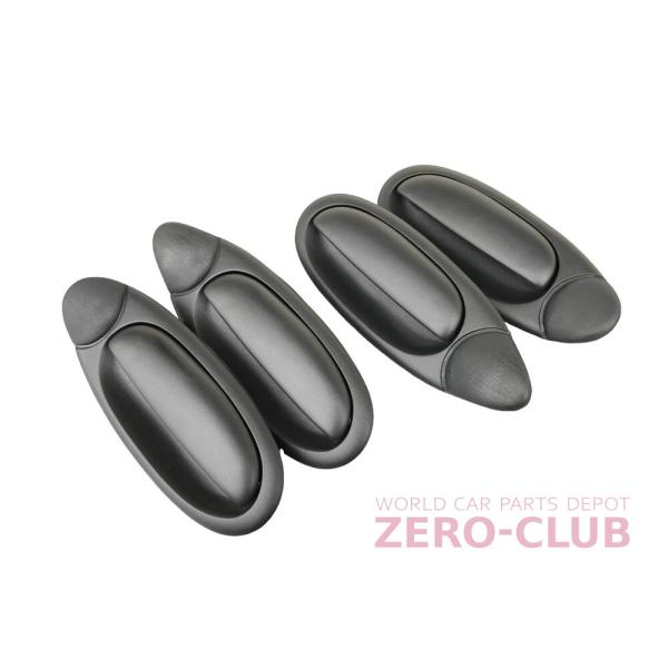 ZERO-CLUB『FIATムルティプラ用/ドアアウターハンドル 1台分 前後左右 4個SET 新品...