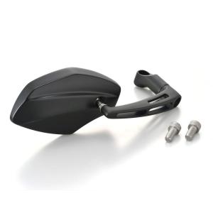 パラレルミラー ヘキサゴン 右用 ブラストブラック 新保安基準適合