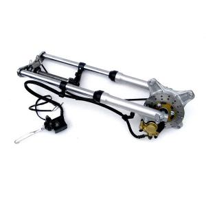 φ26フロントフォーク 右側ディスクブレーキキット 田中商会