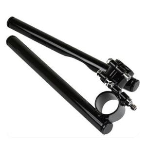 セパレートハンドル Φ39 ブラック 1インチ ディンプル有り