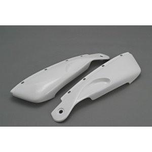 ZZR1100D（93〜01年） ハーフサイドカウルセット（左右セット） FRP/白 A-TECH（エーテック）
