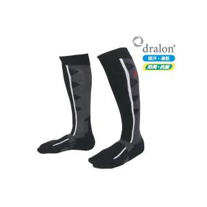 RR7947 コンプレッションツーリングソックス ブラック Mサイズ ラフアンドロード