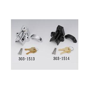 ヘルメットロック Φ22〜32 クランプタイプ クローム KIJIMA（キジマ）