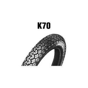 K70 3.25-19 4PR(54P) WT ダンロップ 前後共用 :111697:タイヤ王国