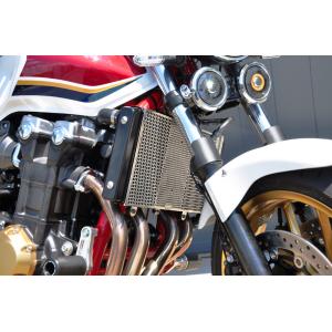 CB1300SF SB ラジエーターコアガード シルバー MORIWAKI