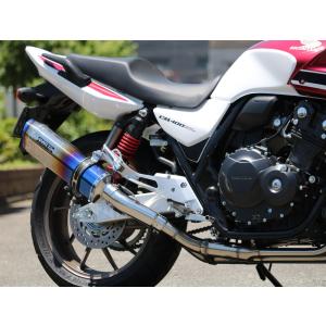 CB400SF・SB（EBL-NC42） ステンレスラウンドリアエキゾーストマフラー