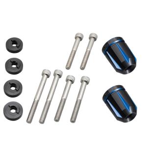 PREMIUM ZONEバーエンドプラグ ブルー ホンダ車ノーマルハンドル用 DAYTONA