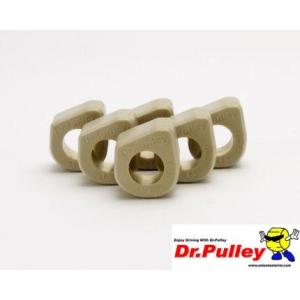 スライディングウエイトローラー Φ16×13 （6.0g） 6個セット Dr.Pulley（ドクタープーリー）