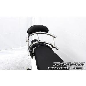 Dio110（ディオ110）2BJ-JK03 バックホールドタンデムバー ブライアントタイプ バックレストサイズスモール ウイルズウィン（WirusWin）