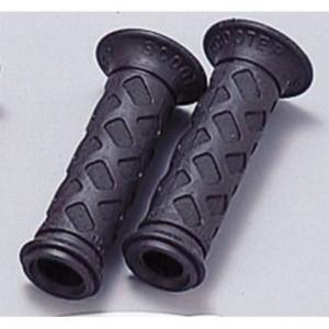 PRO GRIP原付モデル用ショートグリップ 789タイプ エンド貫通φ19ハンドル用 スタンダードラバー ブラック DAYTONA