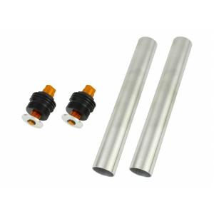 Ninja25018年 イニシャルアジャスタ−TYPE2 ブラックボディ/ゴールド エアーバルブ無 POSH