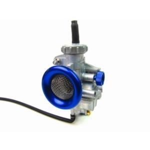 KEIHIN PC20キャブレター用ネット付きファンネル青 MINIMOTO（ミニモト）