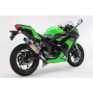 Ninja250（ニンジャ）（13〜17年） R-EVOヒートチタン スリップオンマフラー
