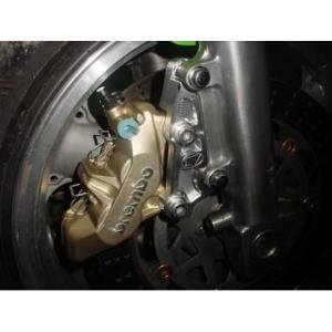 ZRX1200R/S Brembo 65mmピッチ 4POT 4PAD キャリパーセット BEET（ビート）