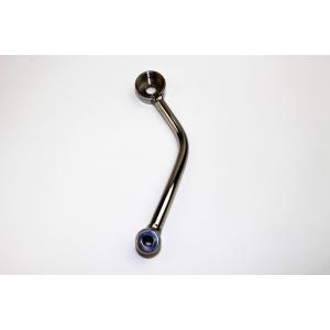 マフラーステー汎用ステンレス製オフセット50mm/長さ175mm